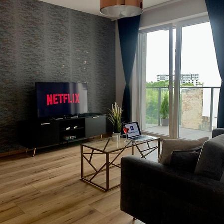 Apartament Drewnowska Przy Manufakturze Łódź Exteriör bild