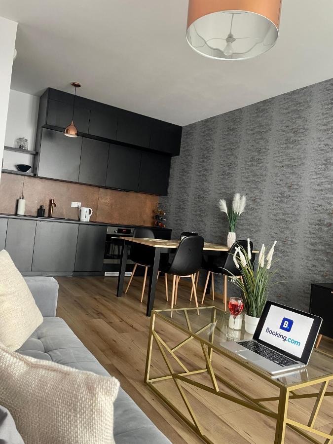 Apartament Drewnowska Przy Manufakturze Łódź Exteriör bild