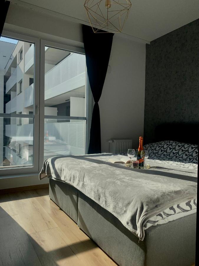 Apartament Drewnowska Przy Manufakturze Łódź Exteriör bild